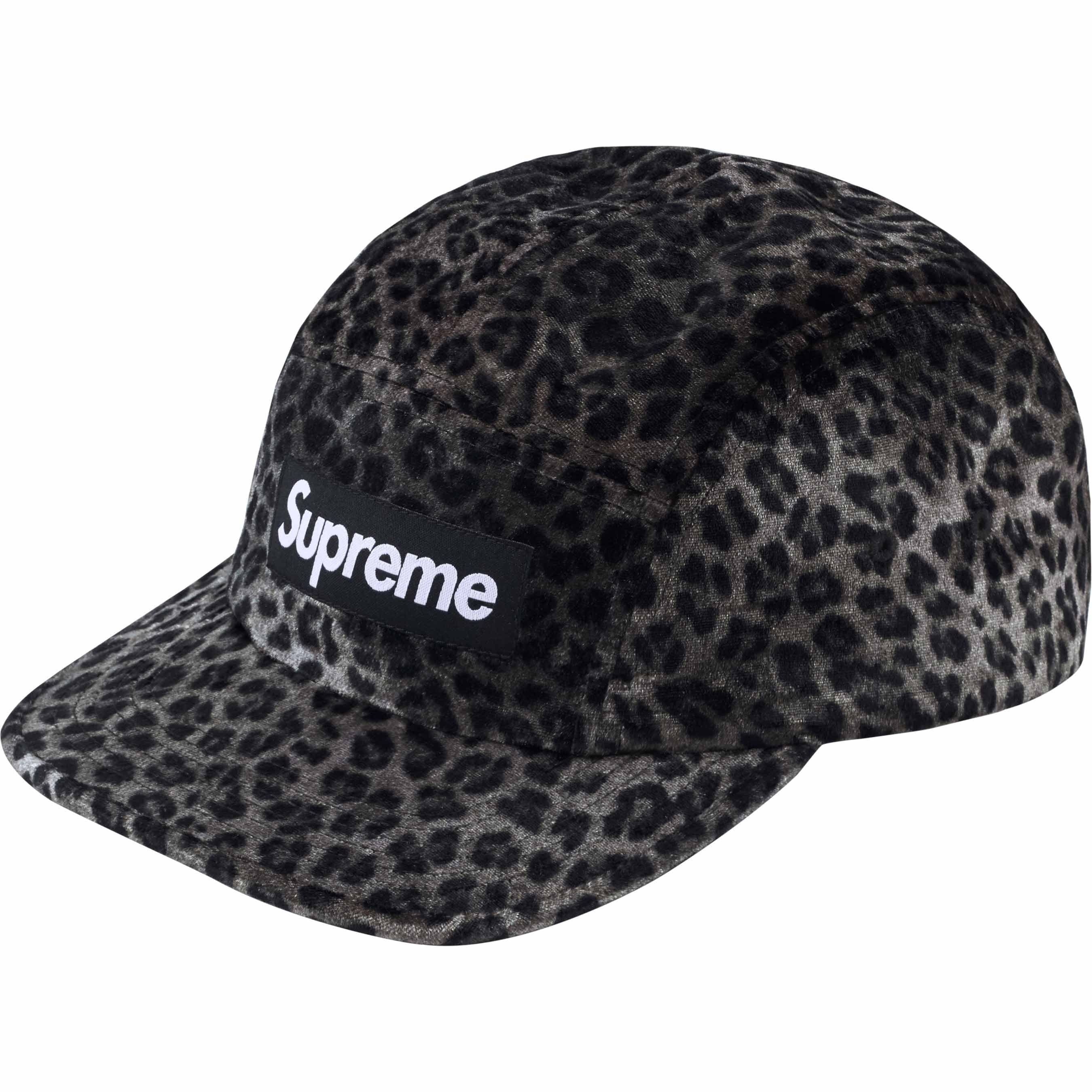 Leopard Velvet Camp Cap view 7